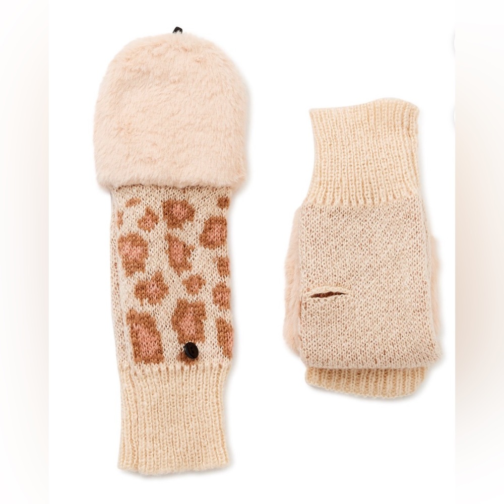 *THIS ITEM IS SOLD*  Scoop Beanie with Scarf and Mittens.  3 piece Set - Picture 3 of 4